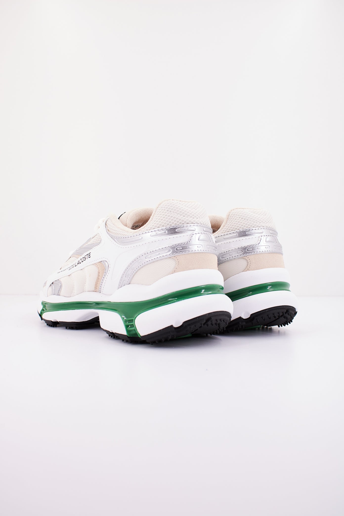 LACOSTE L K TEXTILE en color WHTGRN (3)
