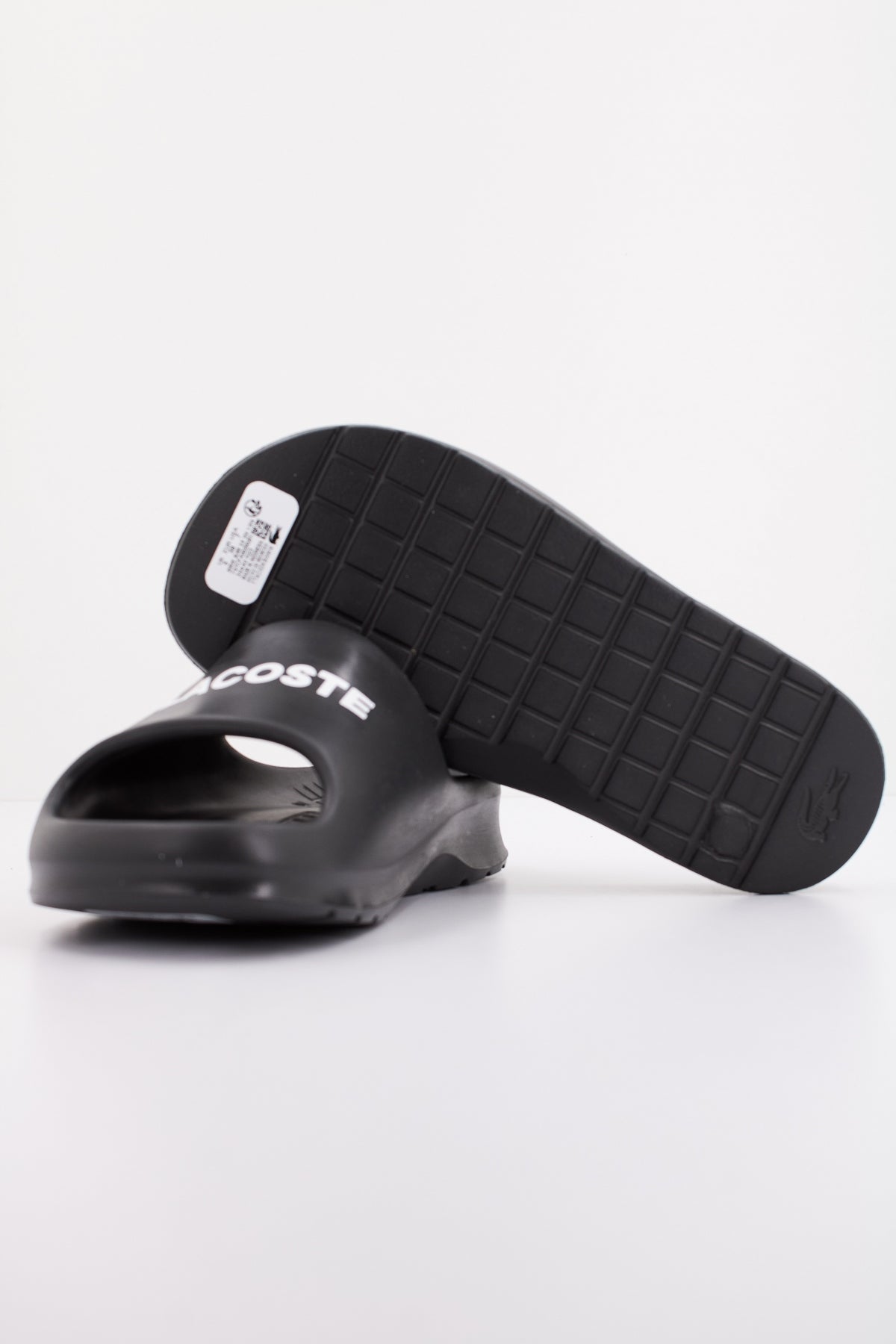 LACOSTE SERVE SLIDE . SYNT en color BLKBLK (4)