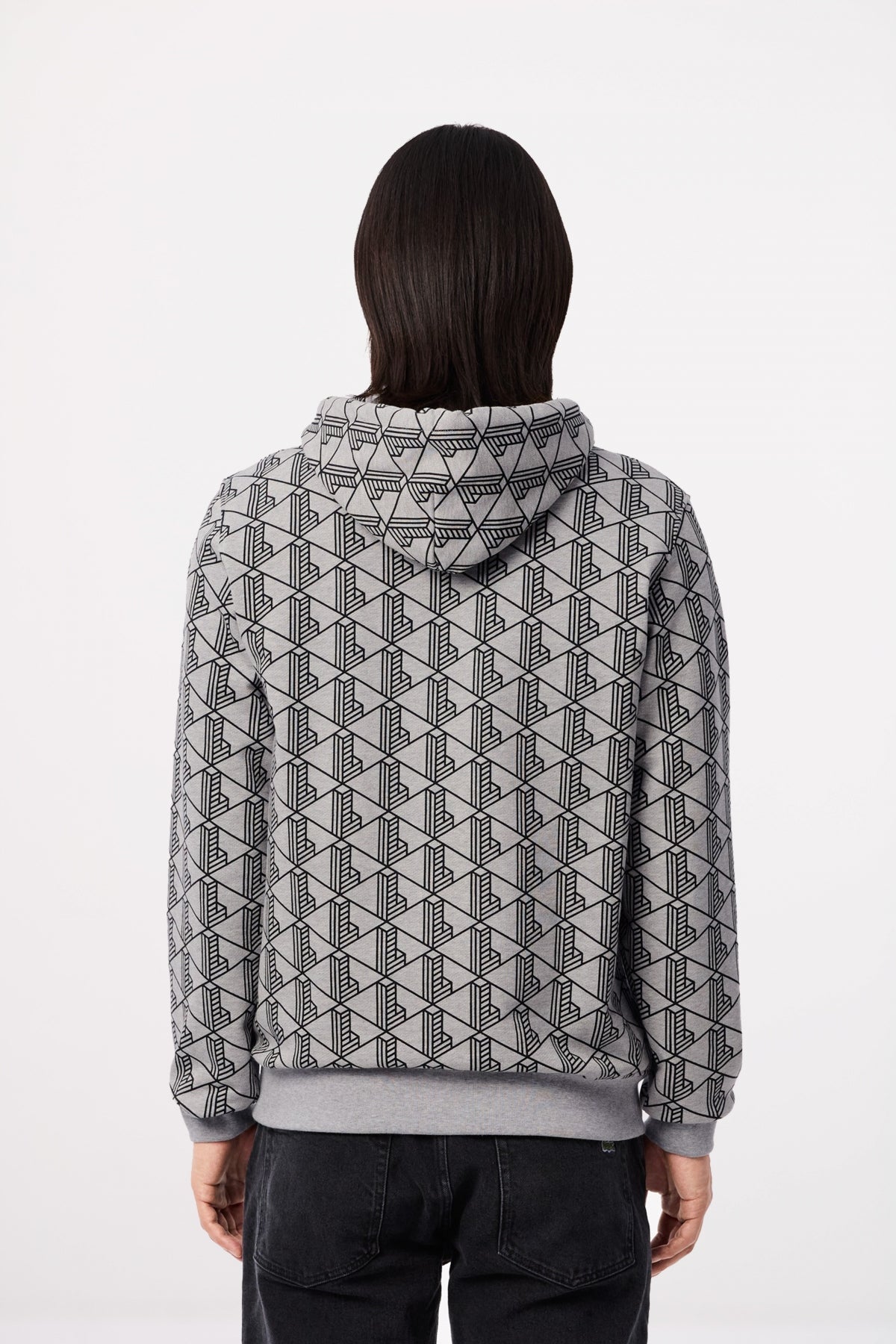 LACOSTE SH SWEATSHIRT en color SILVER (3)