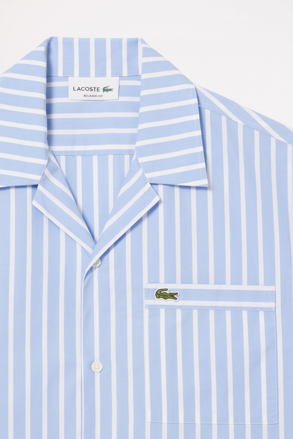 LACOSTE SHORT SLEEVED CASUAL en color WHITE (3)