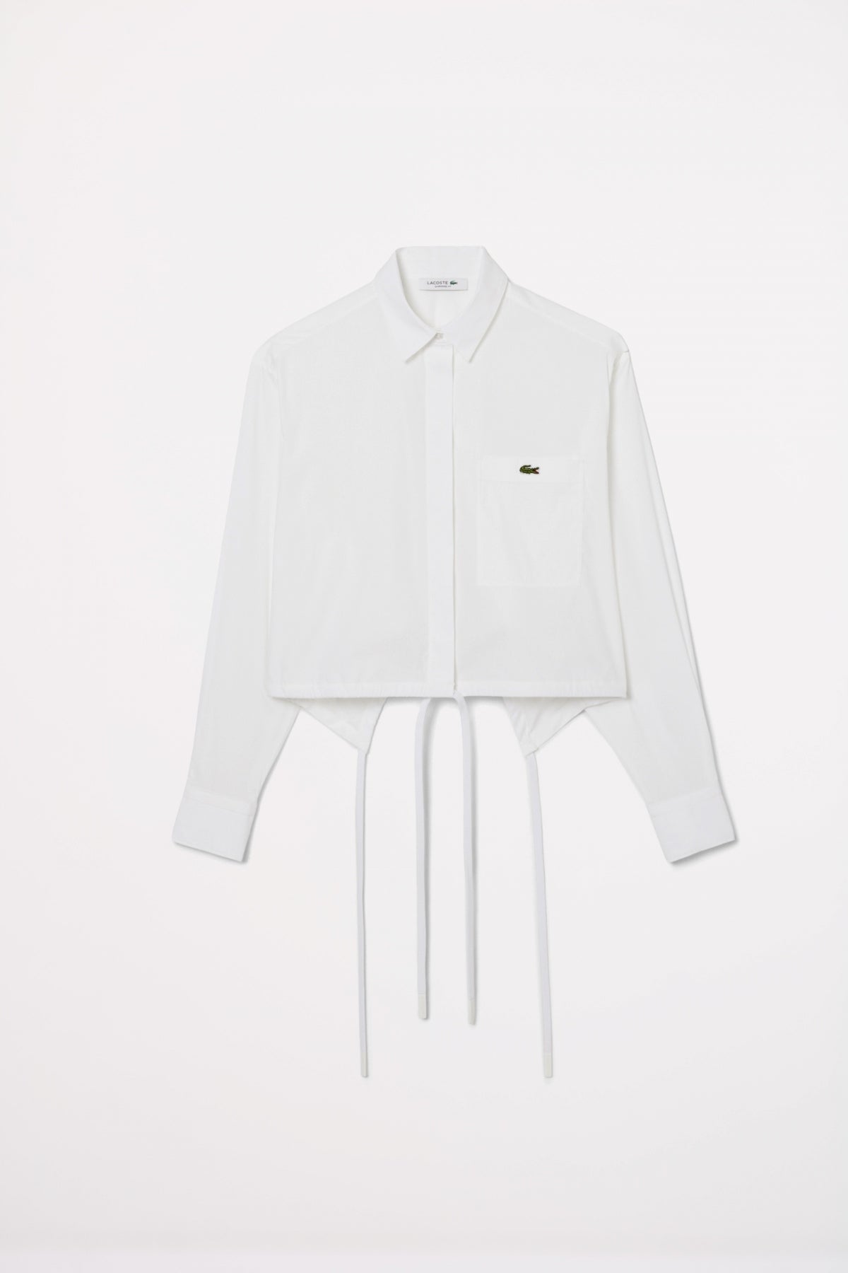 LACOSTE LONG SLEEVED SHIRT en color WHITE (2)