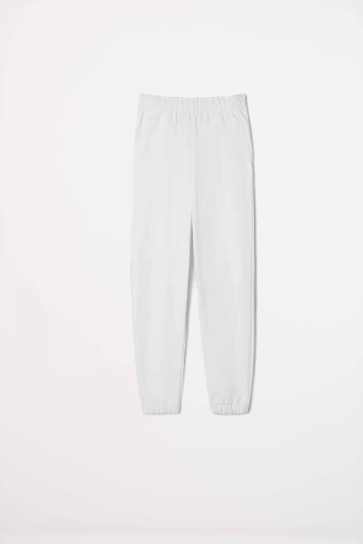 LACOSTE FLEECE SWEATPANTS en color FLOUR (2)