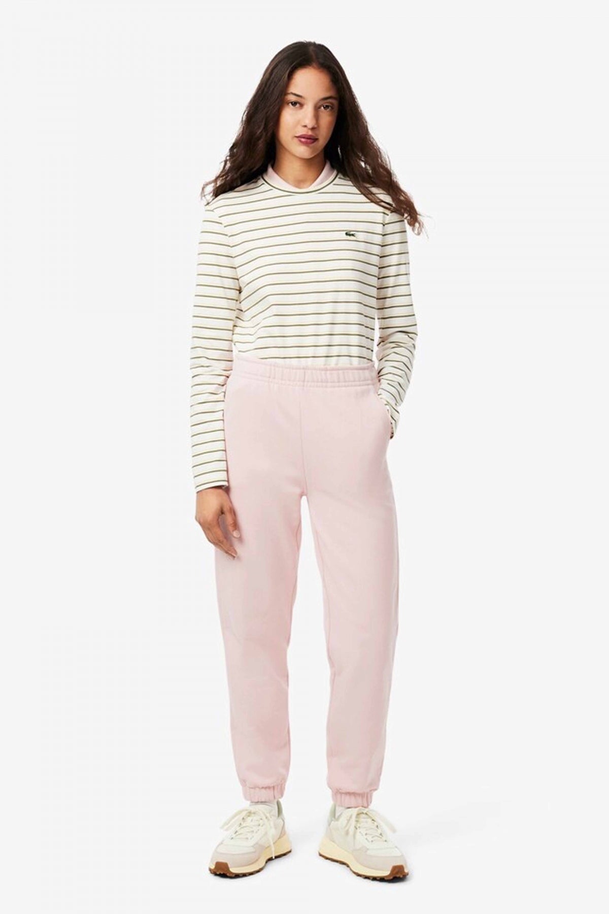 LACOSTE FLEECE SWEATPANTS en color NIDUS (4)