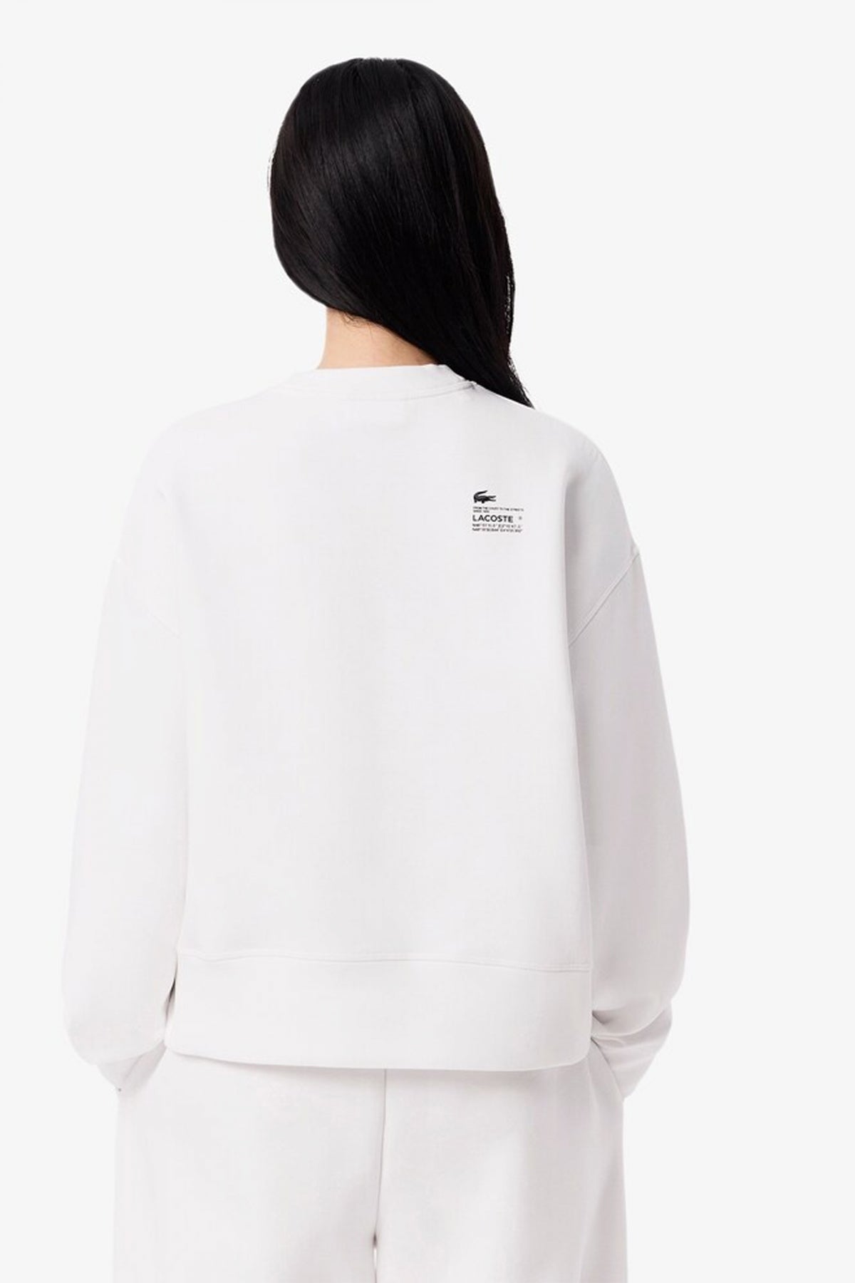 LACOSTE SWEATSHIRT en color WHITE (3)