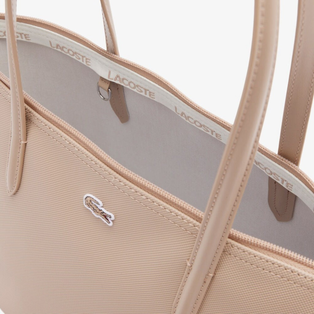 LACOSTE SHOPPING BAG en color TAUPE (4)