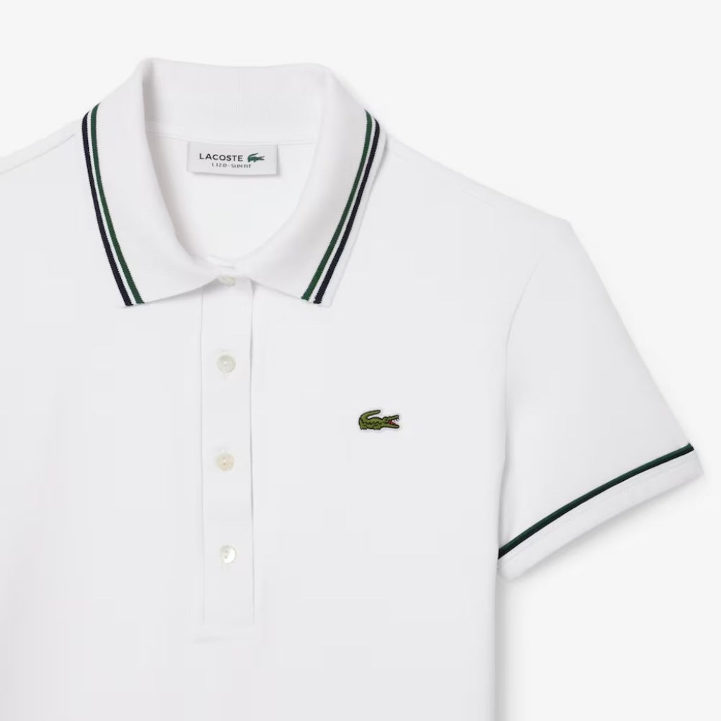 LACOSTE SLIM FIT POLO en color WHITE (4)