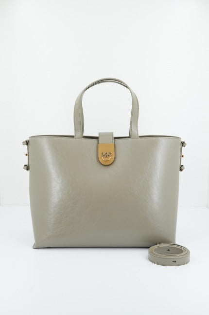 PINKO BRIOCHE SHOPPER VITE en color IQ (1)