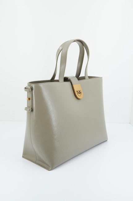 PINKO BRIOCHE SHOPPER VITE en color IQ (2)