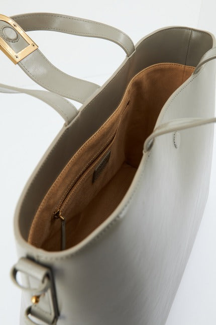 PINKO BRIOCHE SHOPPER VITE en color IQ (4)