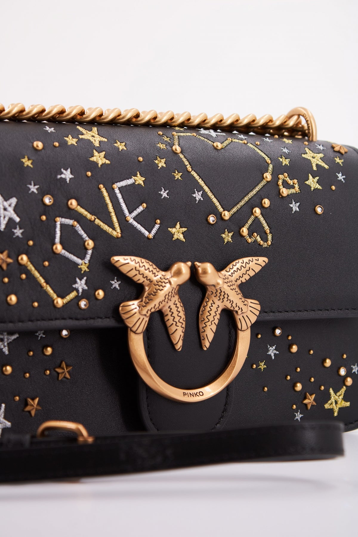 PINKO LOVE ONE MINI DC VIT en color ZQ (4)