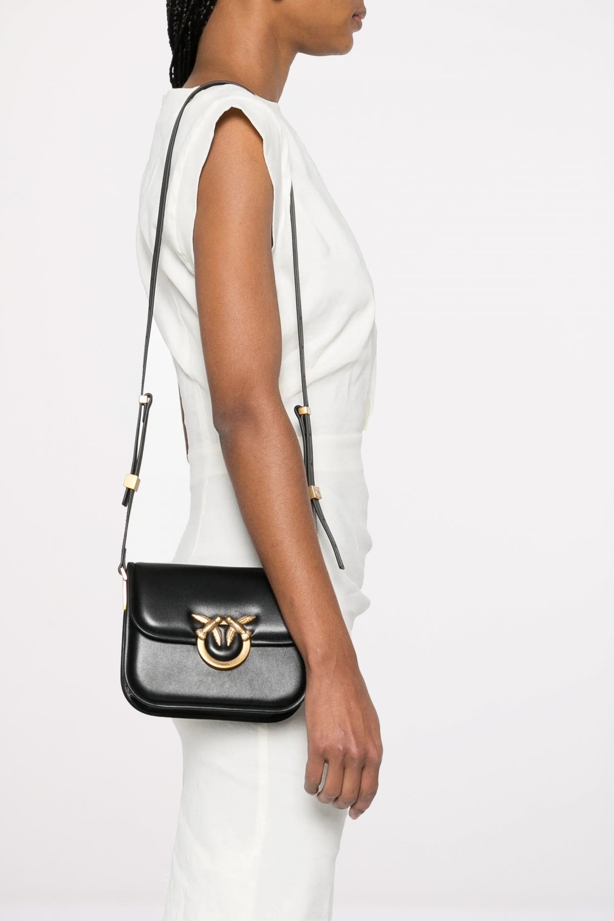 PINKO LOVE BOX BAG FL M en color ZQ (5)