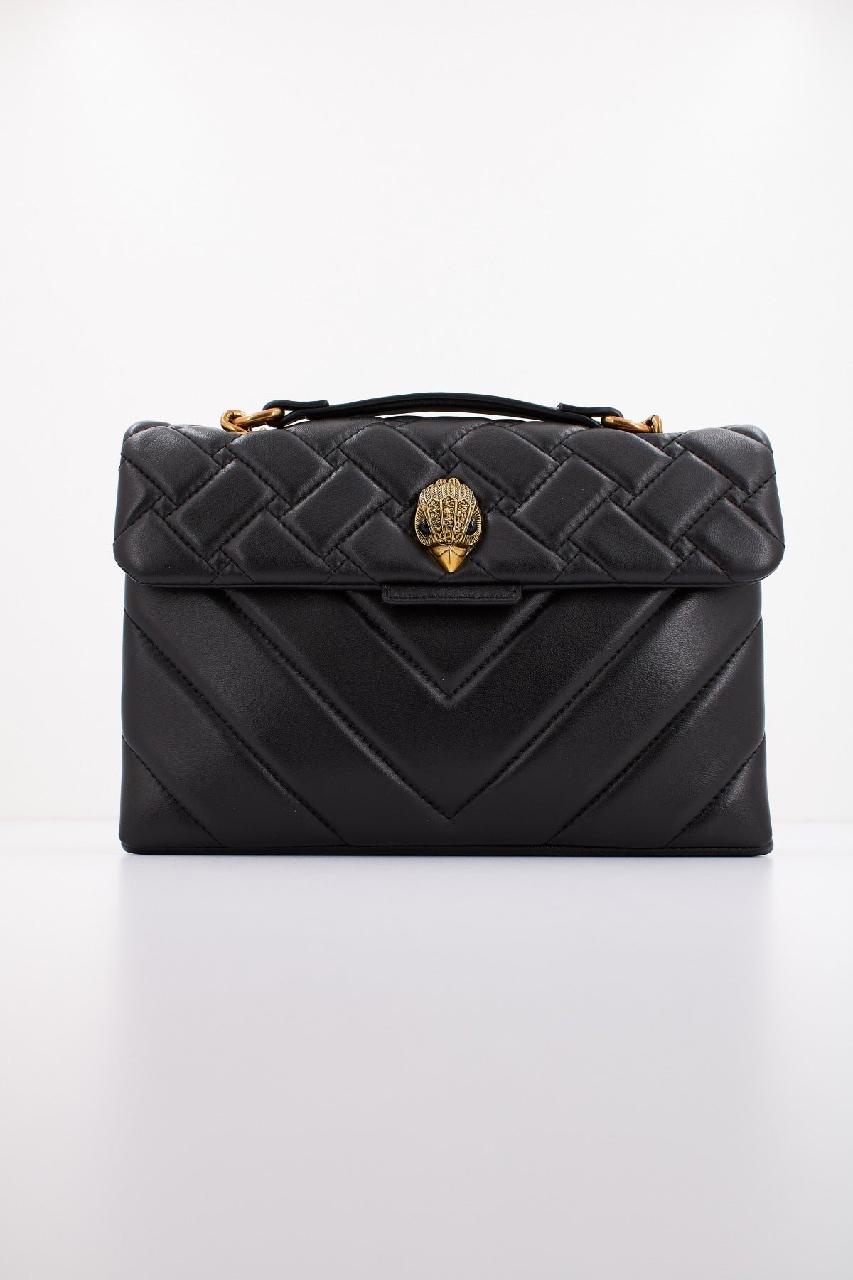 KURT GEIGER LONDON LEATHER KENSINGTON X en color BLACK (1)