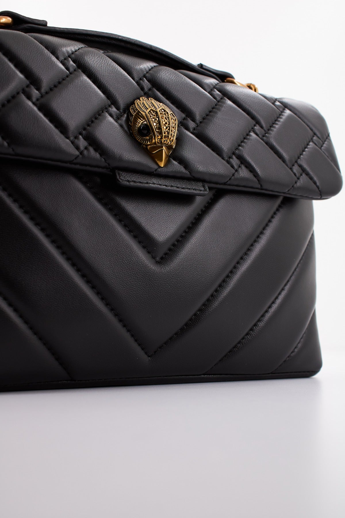 KURT GEIGER LONDON LEATHER KENSINGTON X en color BLACK (4)