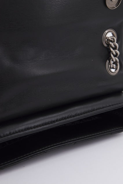 KURT GEIGER LONDON LEATHER MINI KENSING en color BLACK (4)