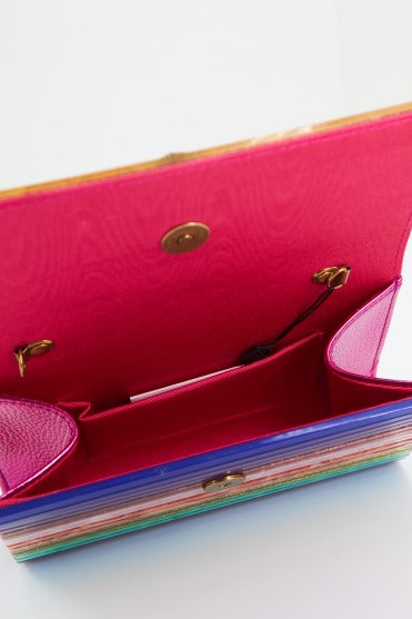 KURT GEIGER LONDON PARTY EAGLE CLUTCH en color MLTTHR (4)