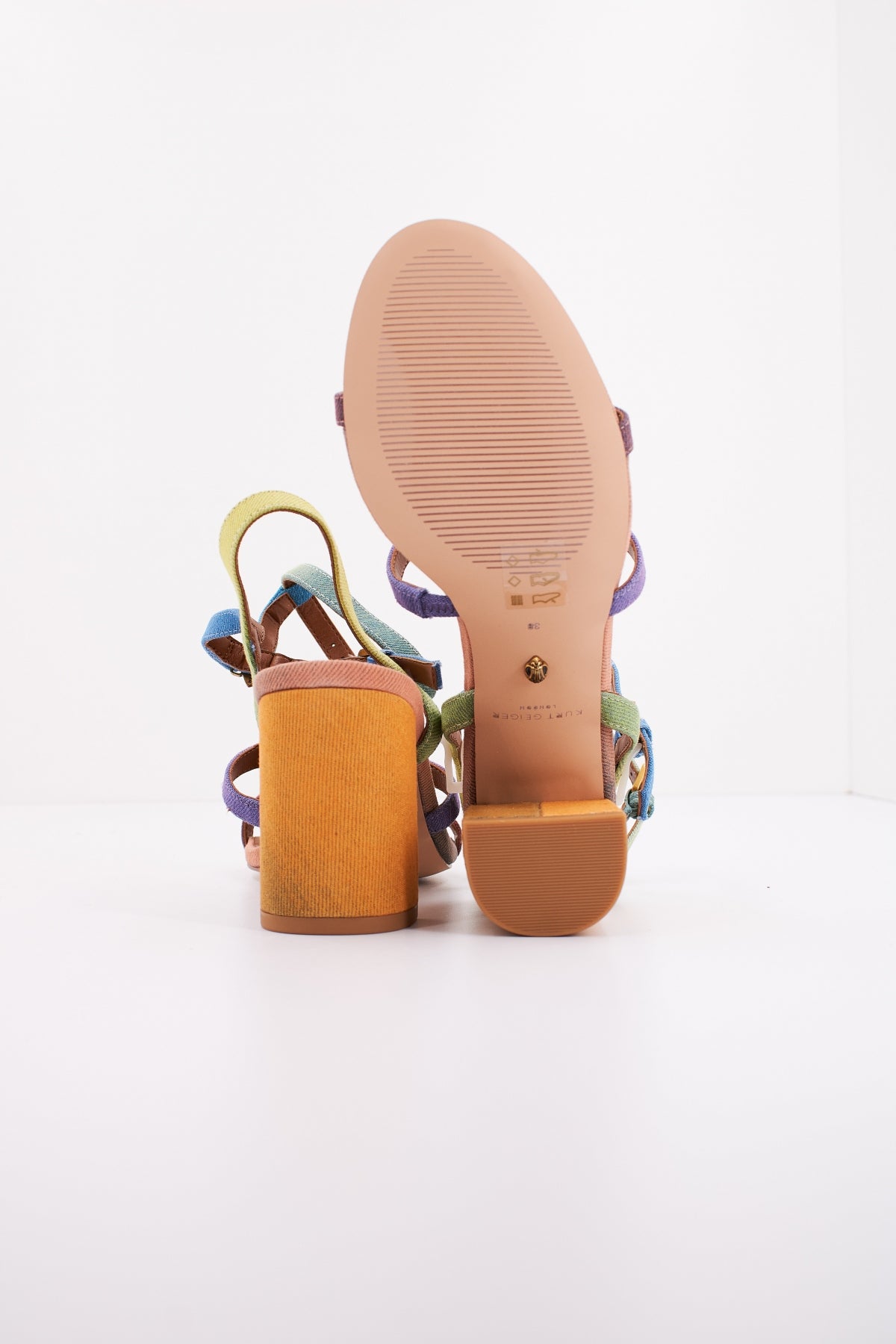 KURT GEIGER LONDON HAMPTON BLOCK GLADIA en color MULTOTHR (4)