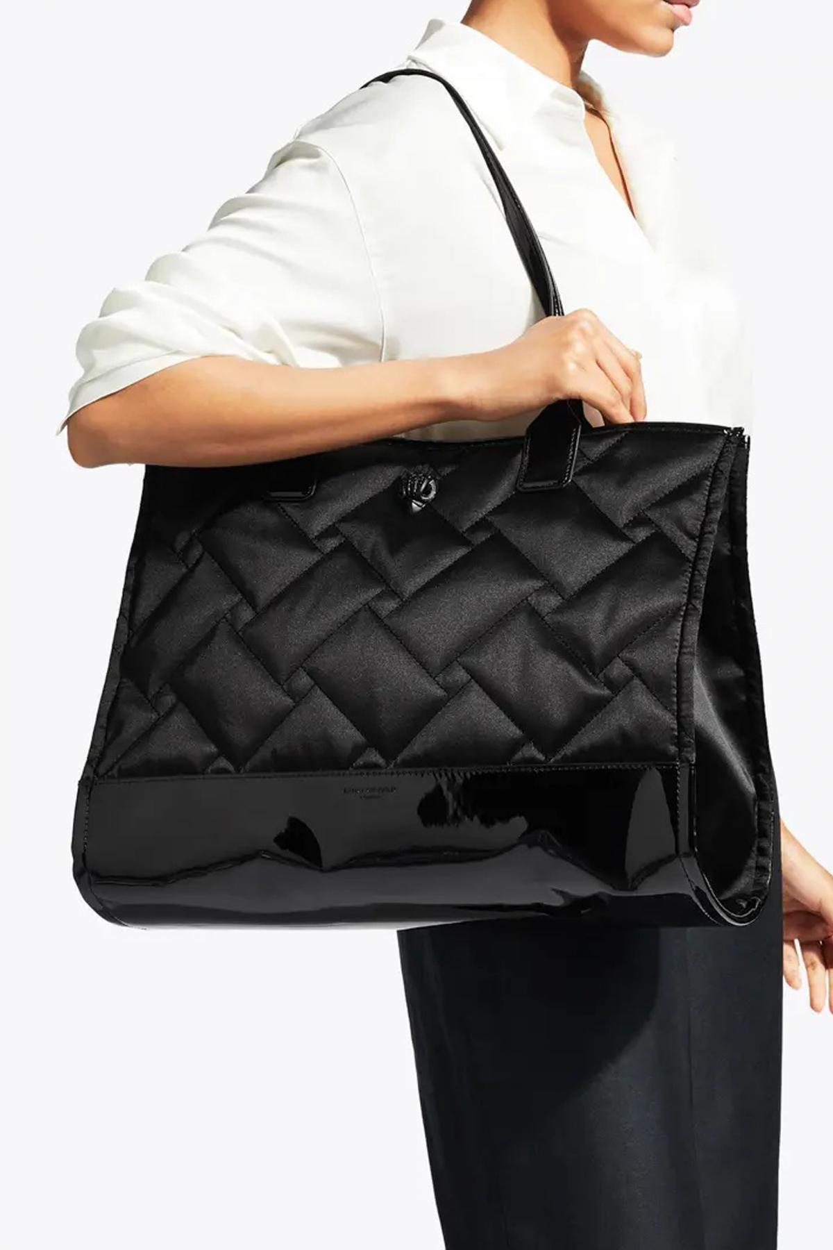 KURT GEIGER LONDON RECYCLED SQ SHOPPER en color BLACK (5)