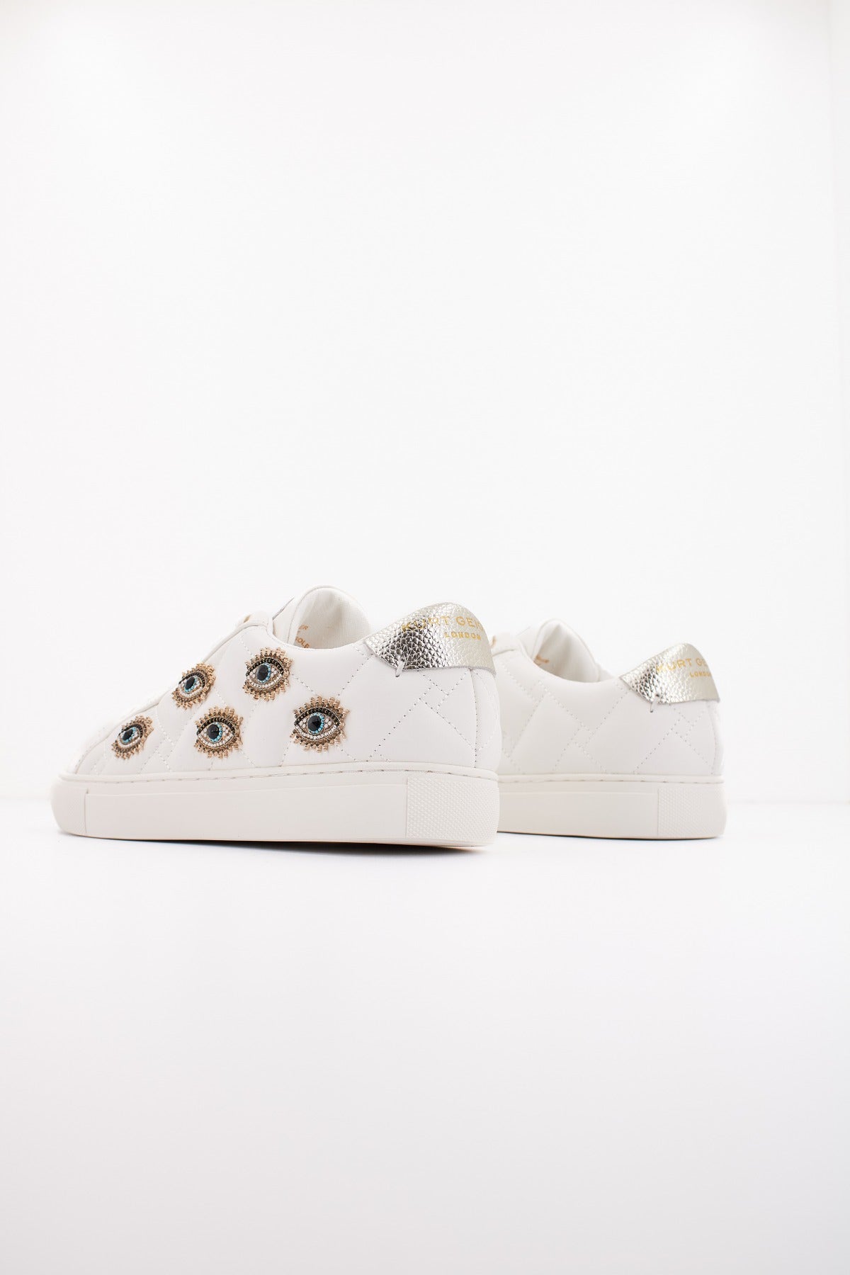 KURT GEIGER LONDON LANE QUILT EYE en color BONE (3)