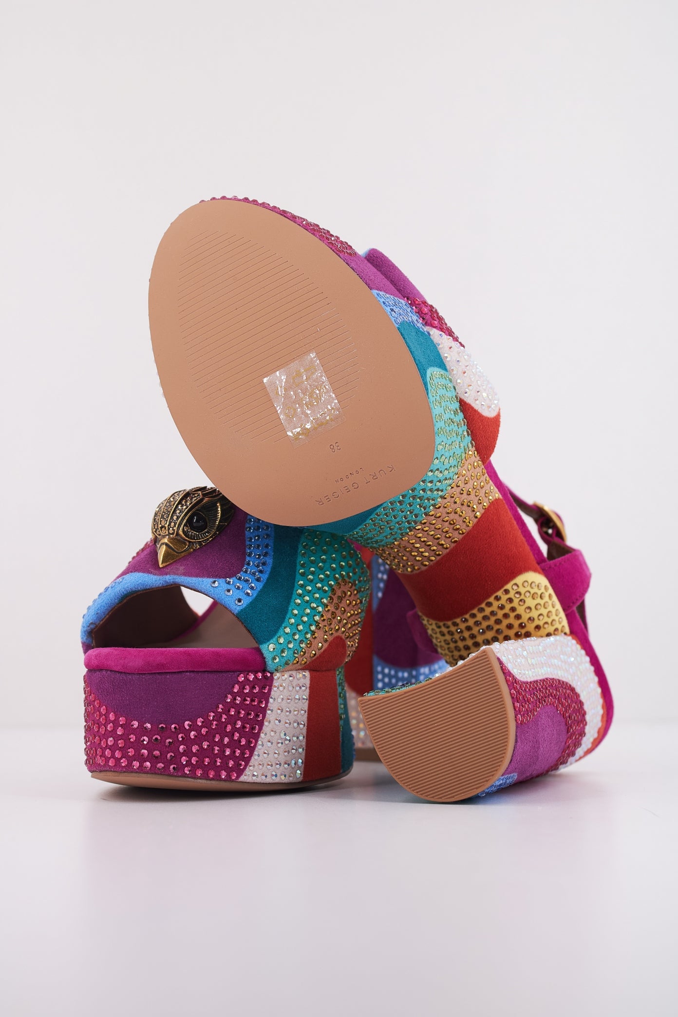 KURT GEIGER LONDON KENSINGTON PLATFORM en color OPNMSC (5)
