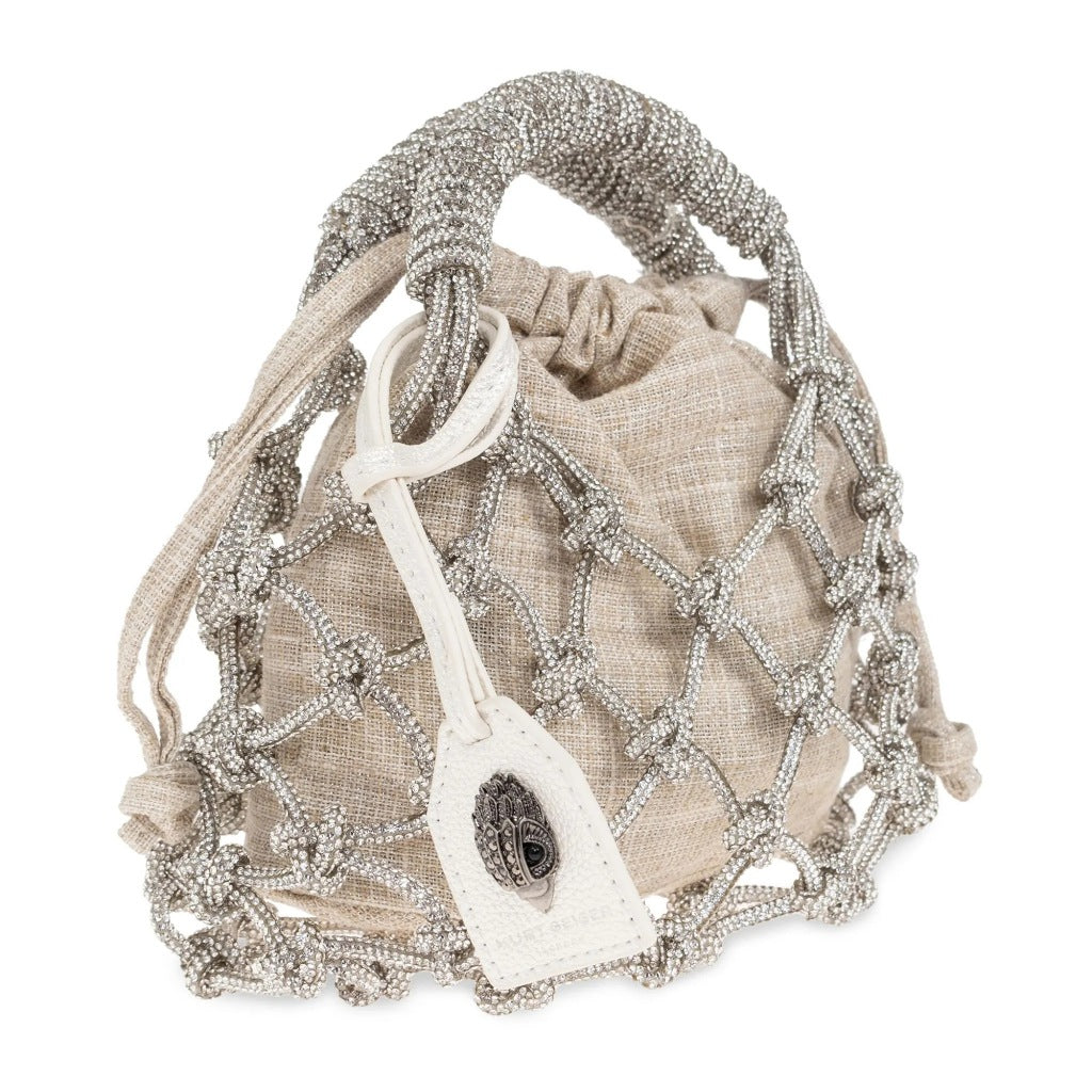 KURT GEIGER LONDON SM MACRAME CRYSTAL B en color OPNGRY (3)