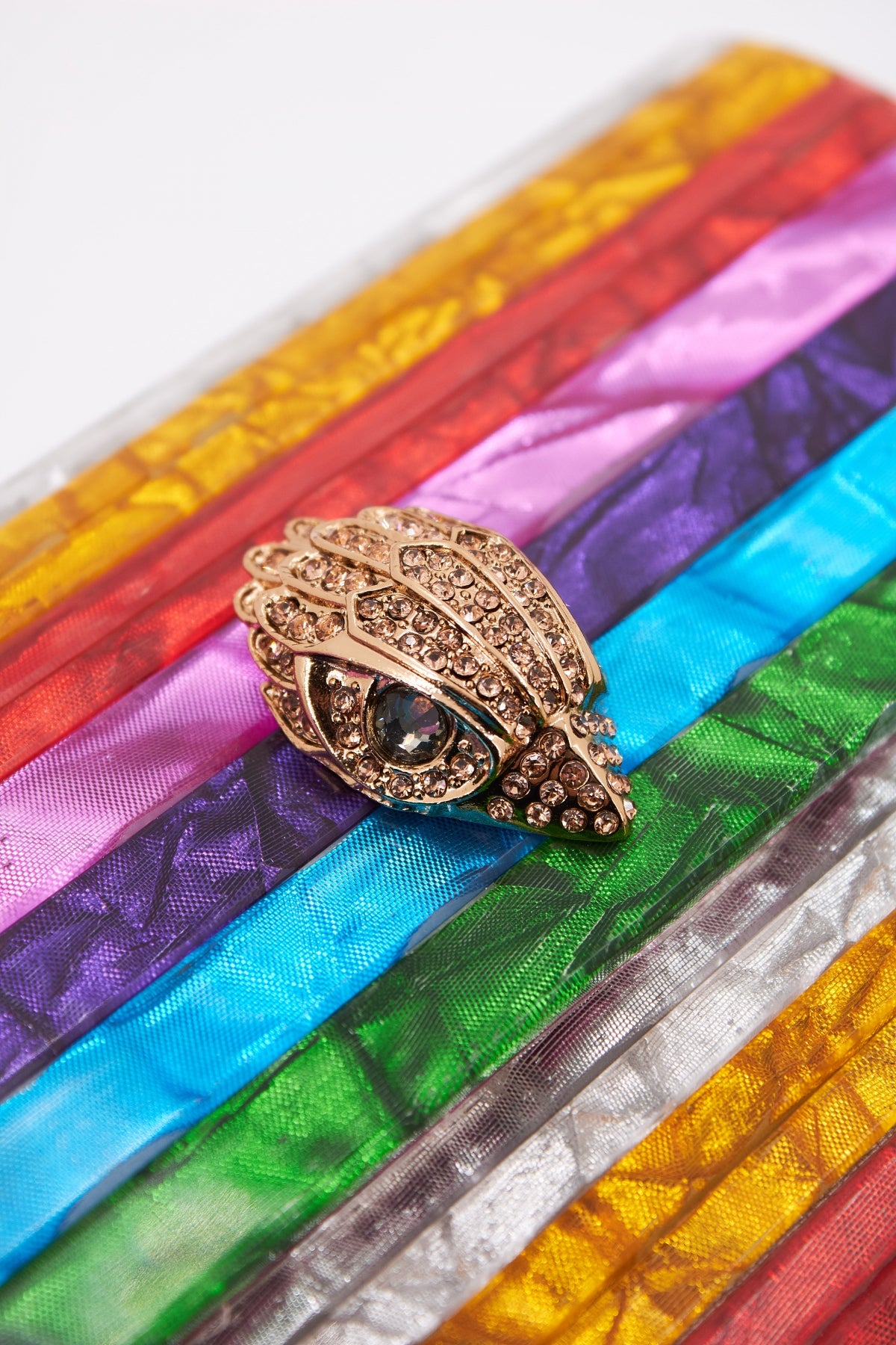 KURT GEIGER LONDON PARTY EAGLE CLUTCH en color OPNMSC (4)