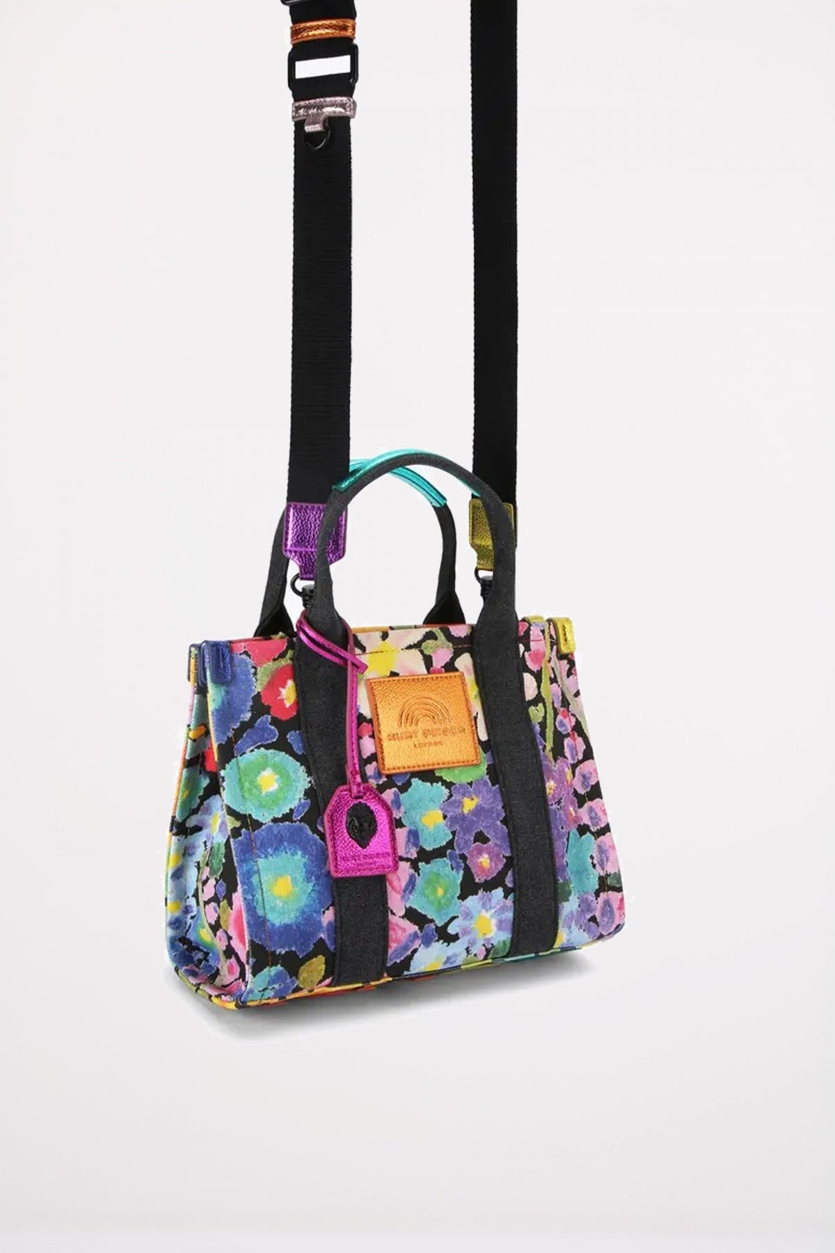 KURT GEIGER LONDON SMALL SOUTBANK TOTE en color CHRCL (3)