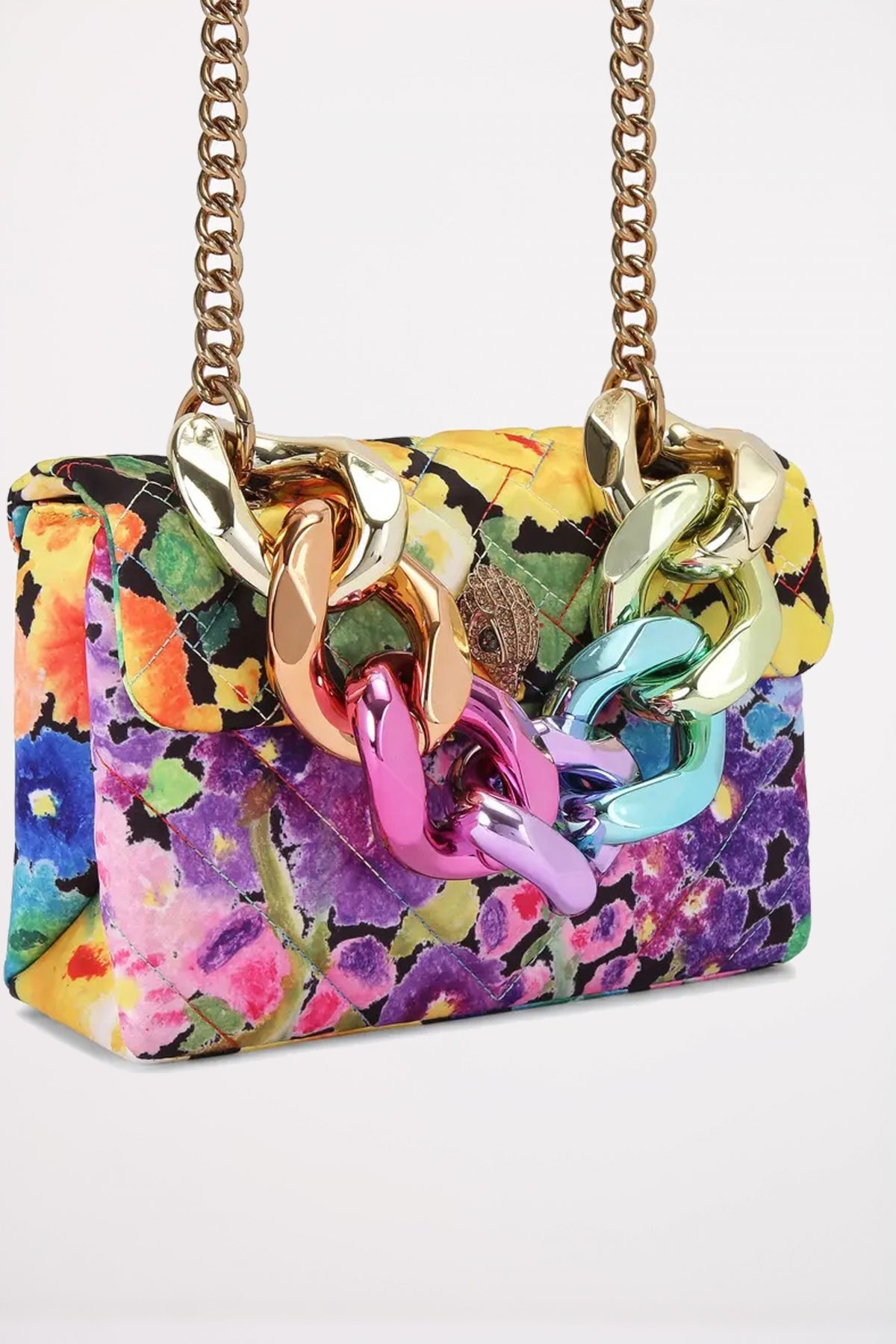 KURT GEIGER LONDON KENSINGTON BAG en color CHRCL (4)