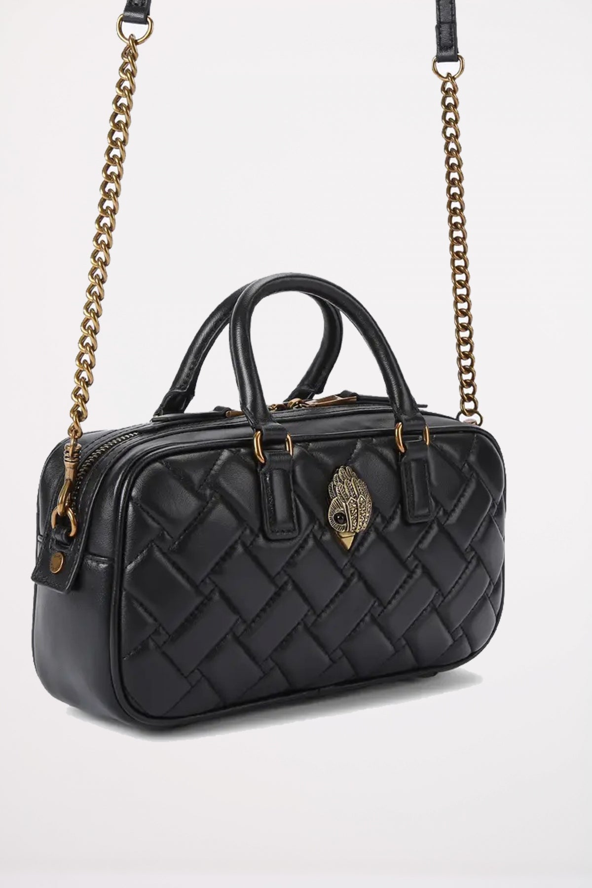 KURT GEIGER LONDON SM KENSINGTON DUFFLE en color BLACK  (2)