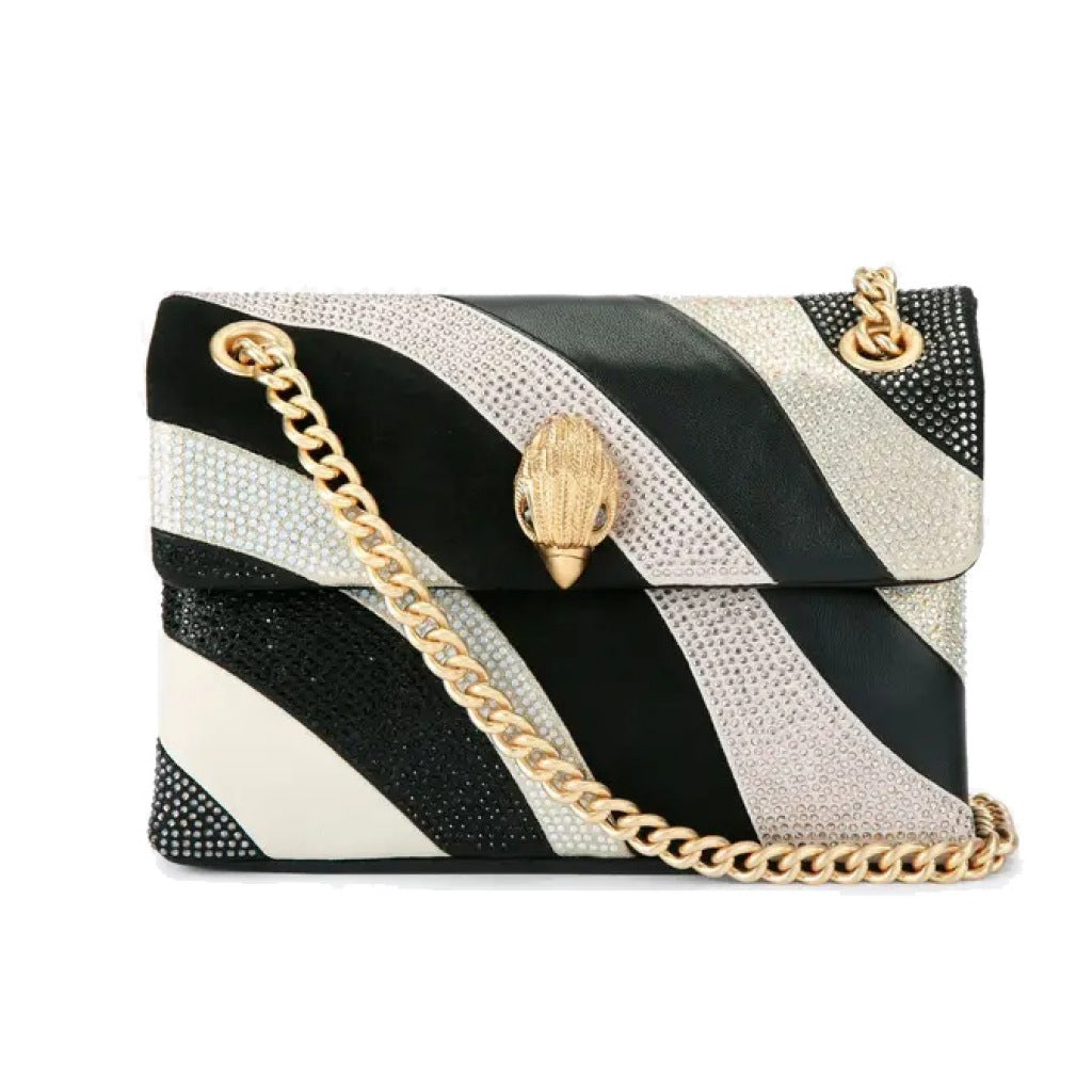 KURT GEIGER LONDON MINI KENSINGTON BAG en color CHRCL (2)