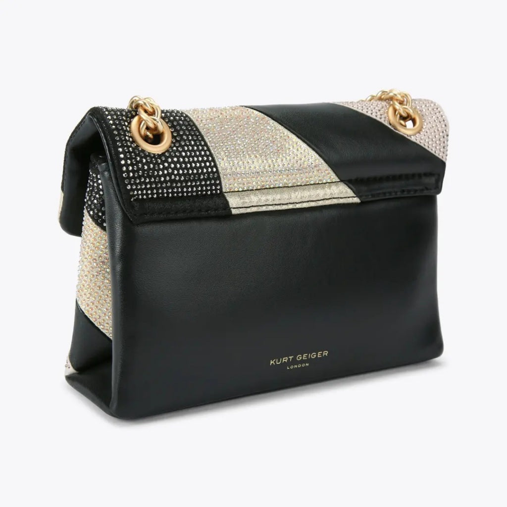 KURT GEIGER LONDON MINI KENSINGTON BAG en color CHRCL (3)
