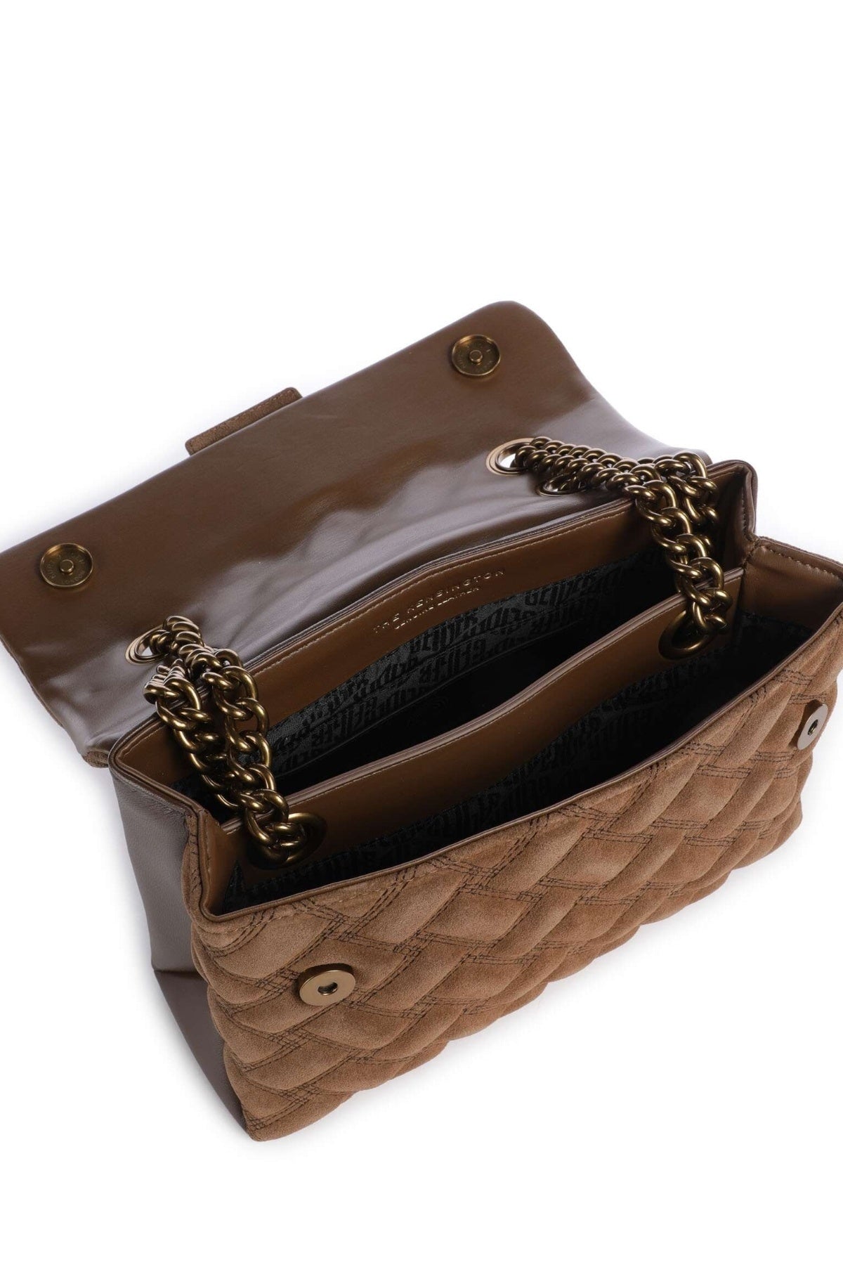 KURT GEIGER LONDON LEATHER KENSINGTON en color BROWN (5)