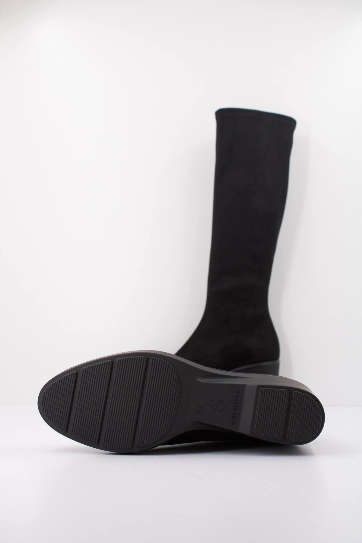MISS ELASTIC BOTA CUNA CUSHY en color NEGRO (5)
