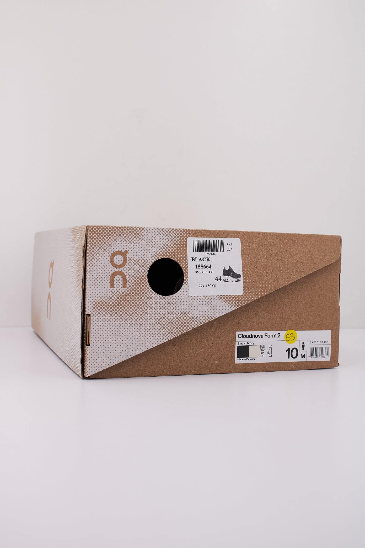 ON RUNNING CLOUDNOVA FORM en color BLACK (6)