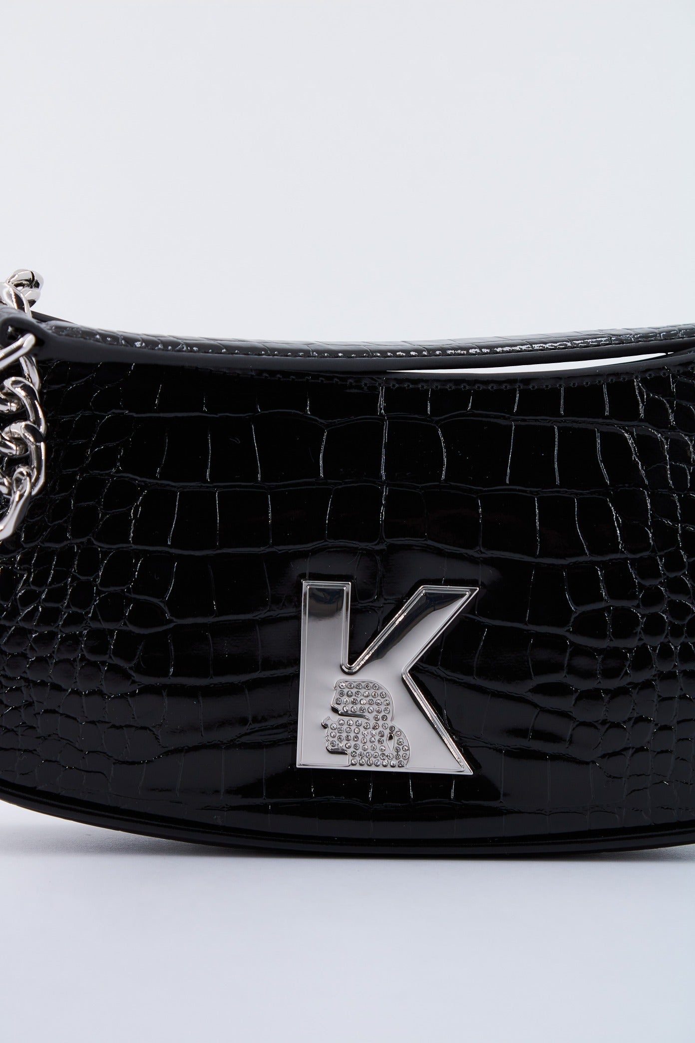 KARL LAGERFELD KAMEO SHOULDERBAG CR en color A BLACK (4)