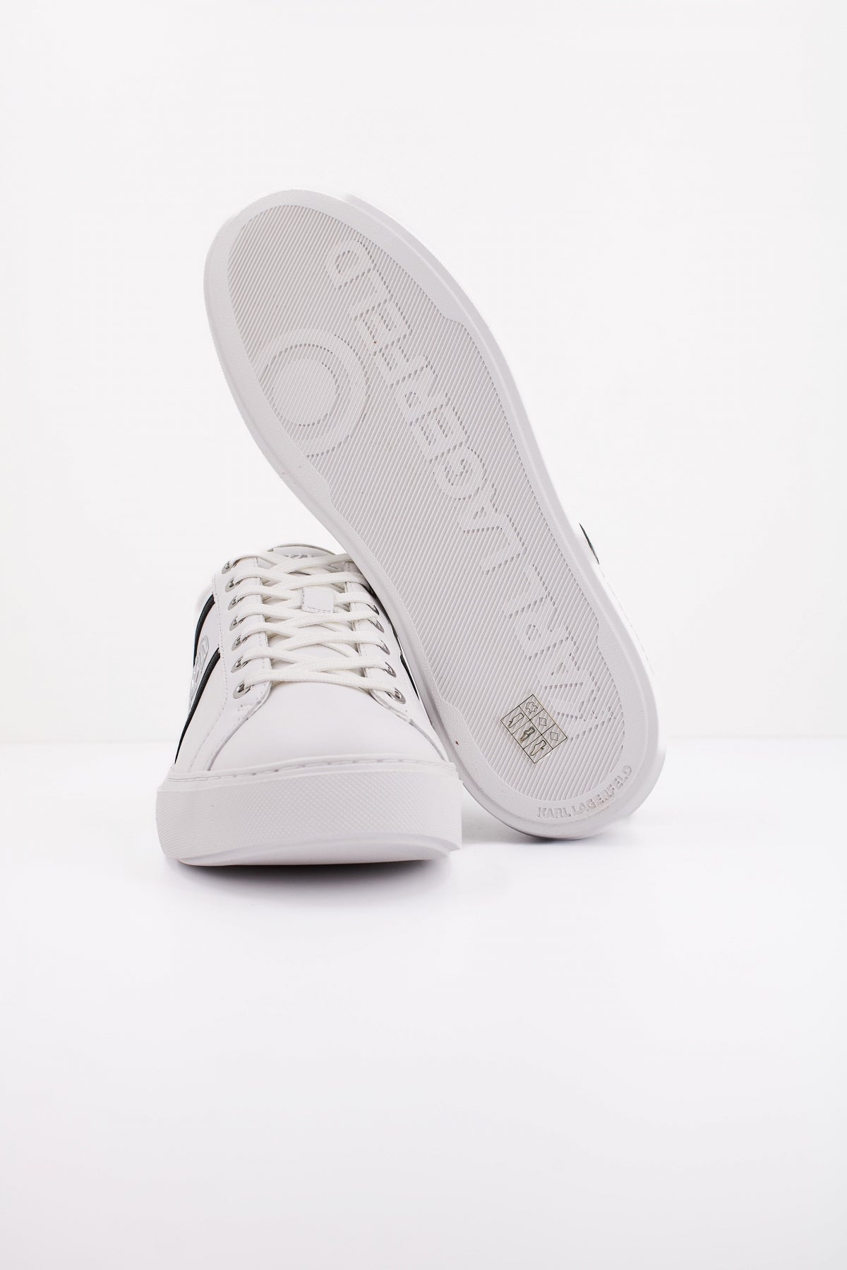 KARL LAGERFELD NFT OUTLINE LOGO en color WHITE (5)