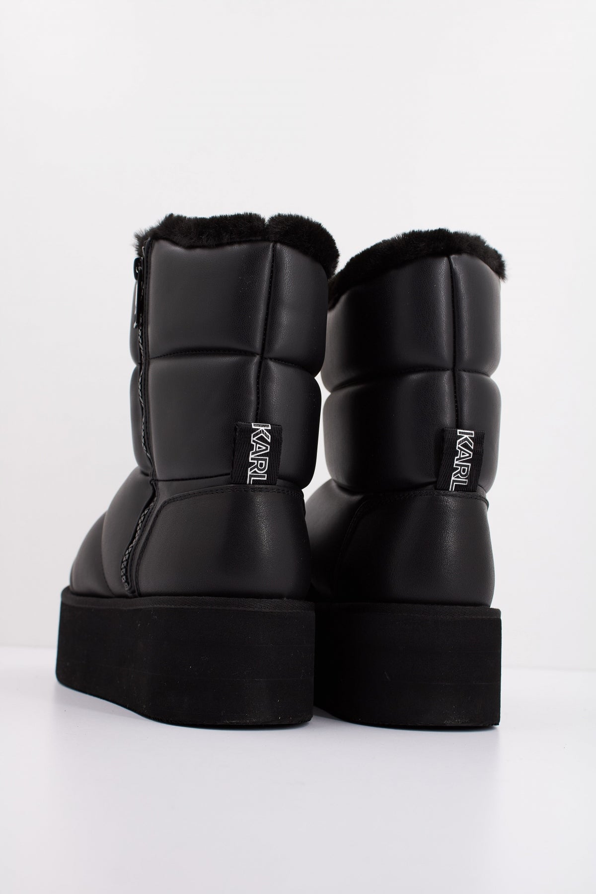 KARL LAGERFELD THERMO PADDED ZIP BO en color FX BLACK (4)