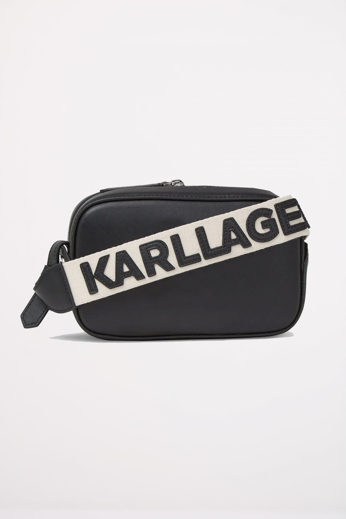 KARL LAGERFELD CIRLCE CAMERA BAG PE en color BLACK (2)