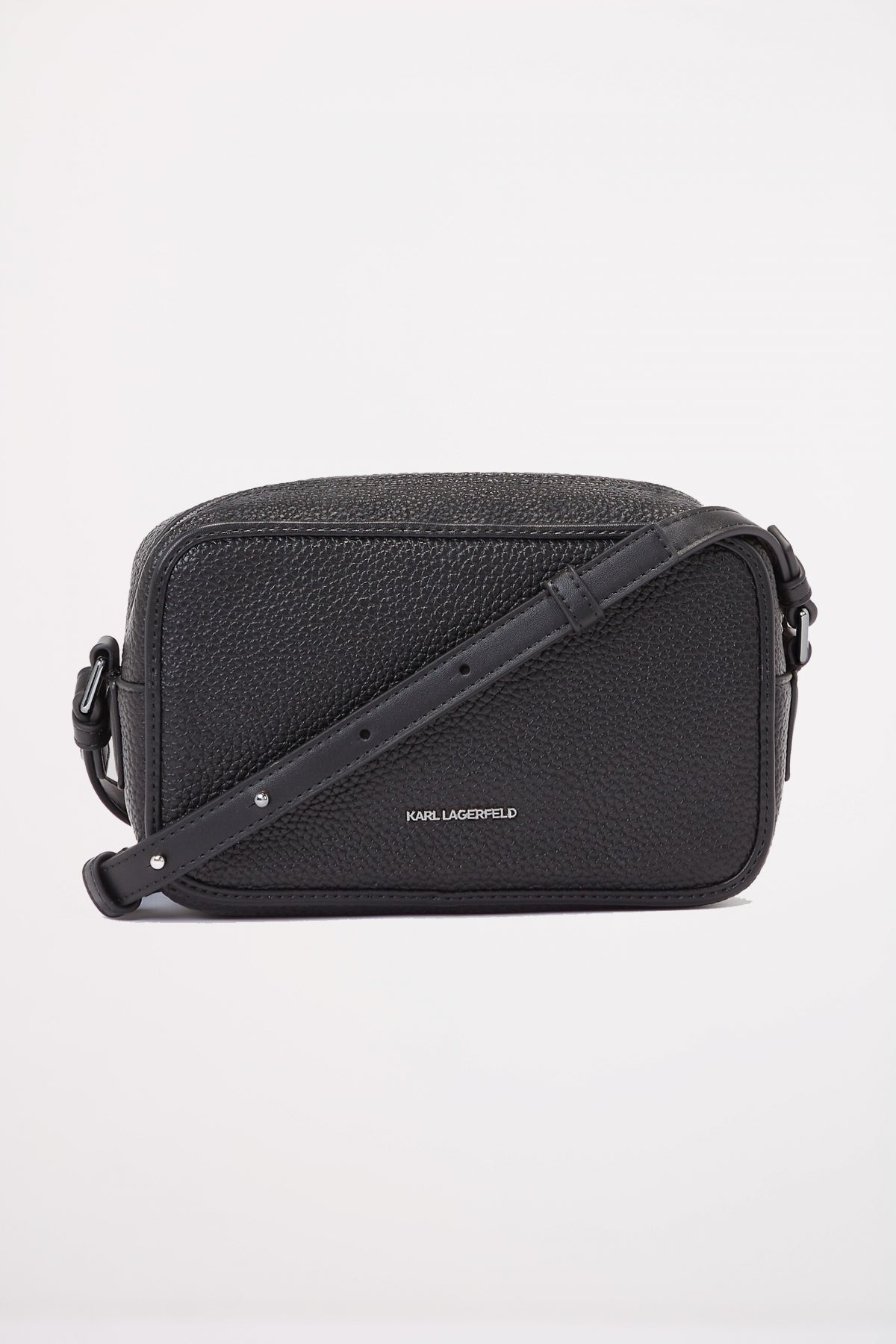 KARL LAGERFELD SKUARE CAMERA BAG GR en color BLACK (2)