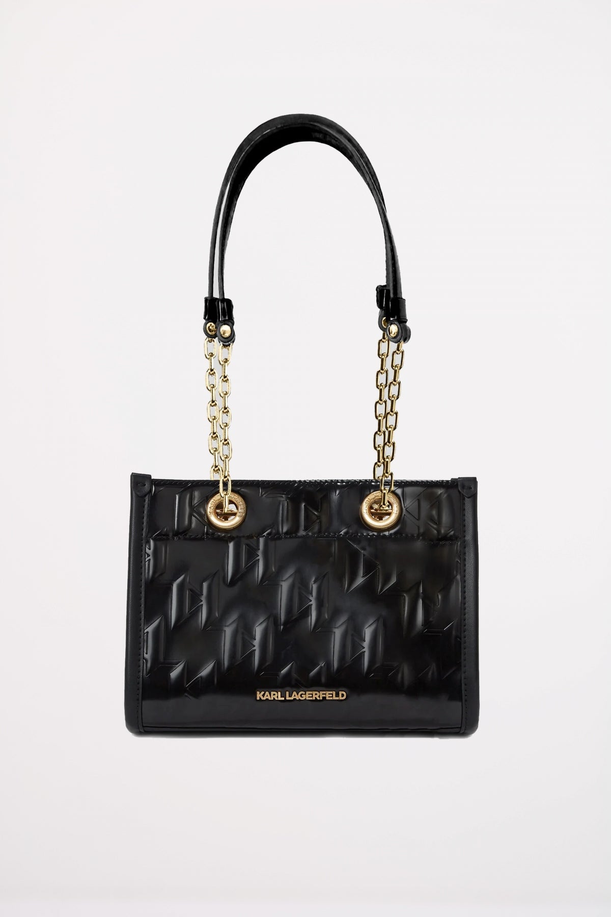 KARL LAGERFELD SKUARE SP SHINY MONO en color BLACK (1)