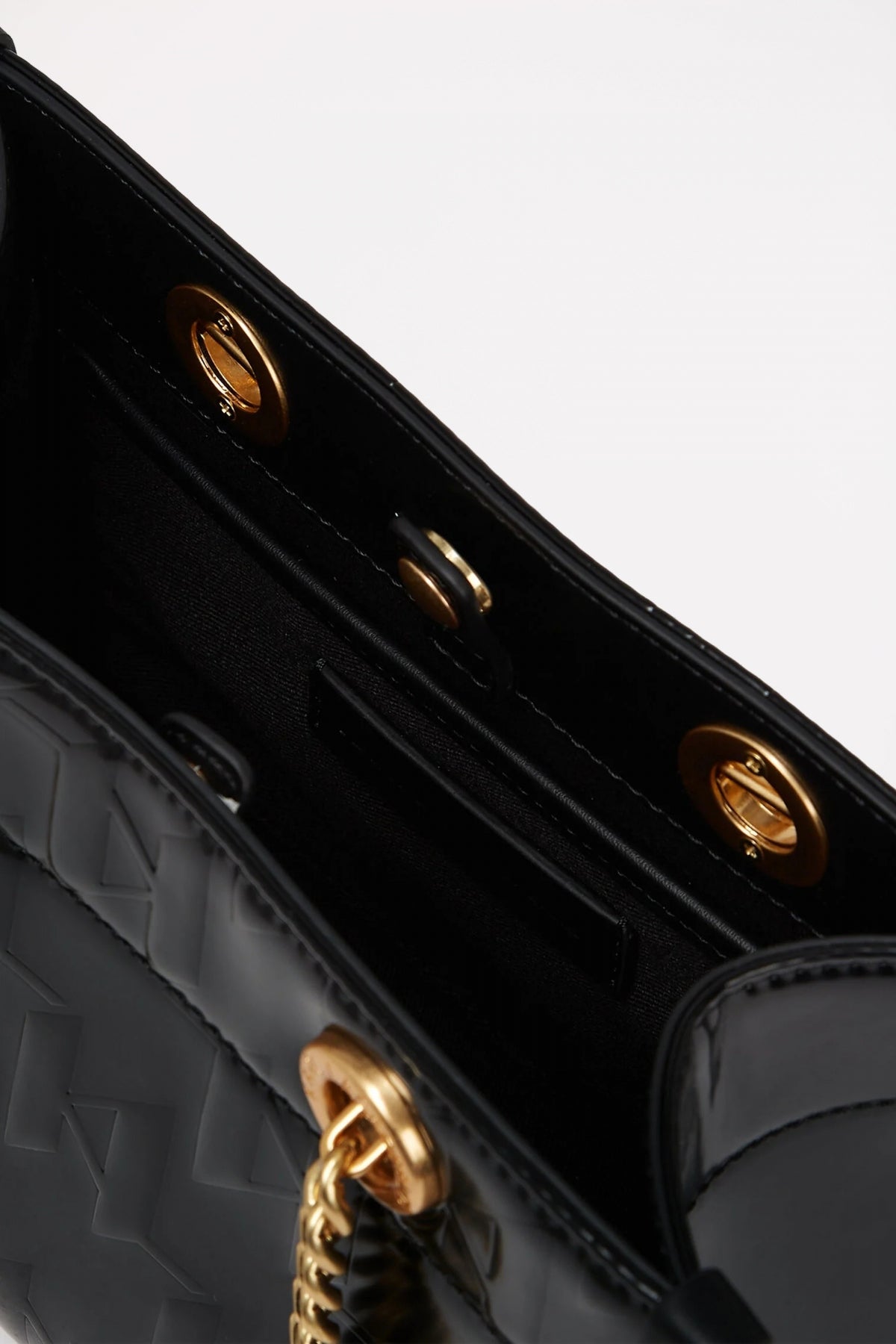 KARL LAGERFELD SKUARE SP SHINY MONO en color BLACK (3)