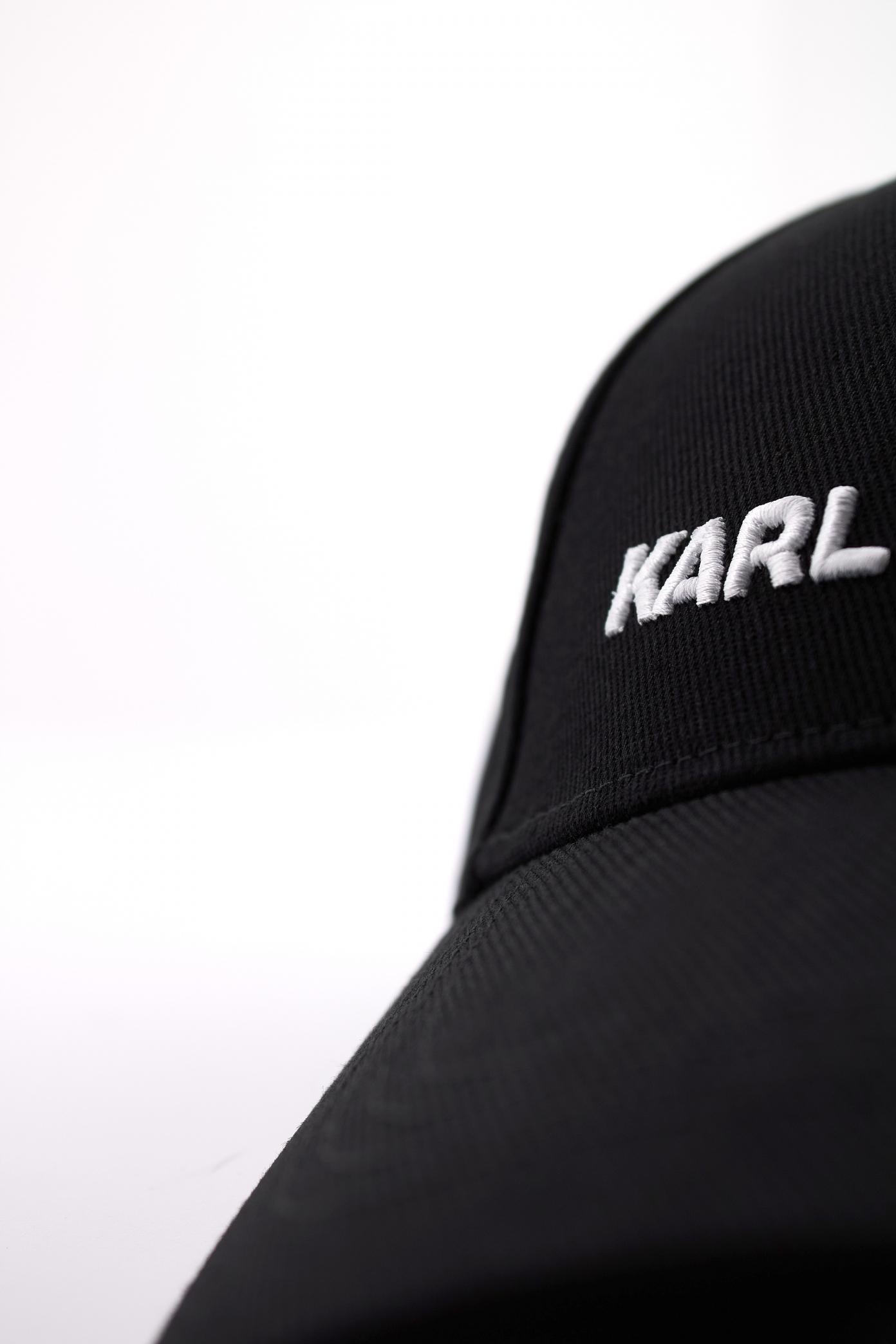 KARL LAGERFELD ESSENTIAL CAP en color BLACK (4)