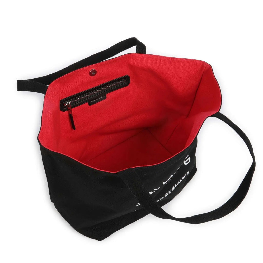 KARL LAGERFELD RSG CANVAS SHOPPER en color BLACK (4)