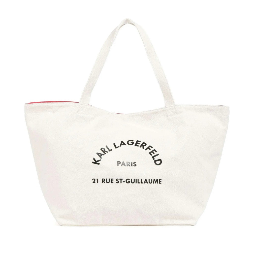 KARL LAGERFELD RSG CANVAS SHOPPER en color NTRL (2)