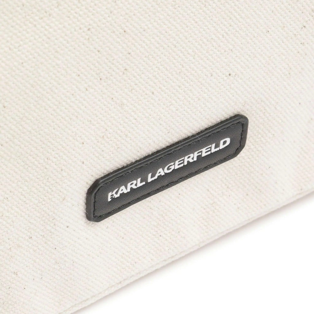 KARL LAGERFELD RSG CANVAS SHOPPER en color NTRL (3)