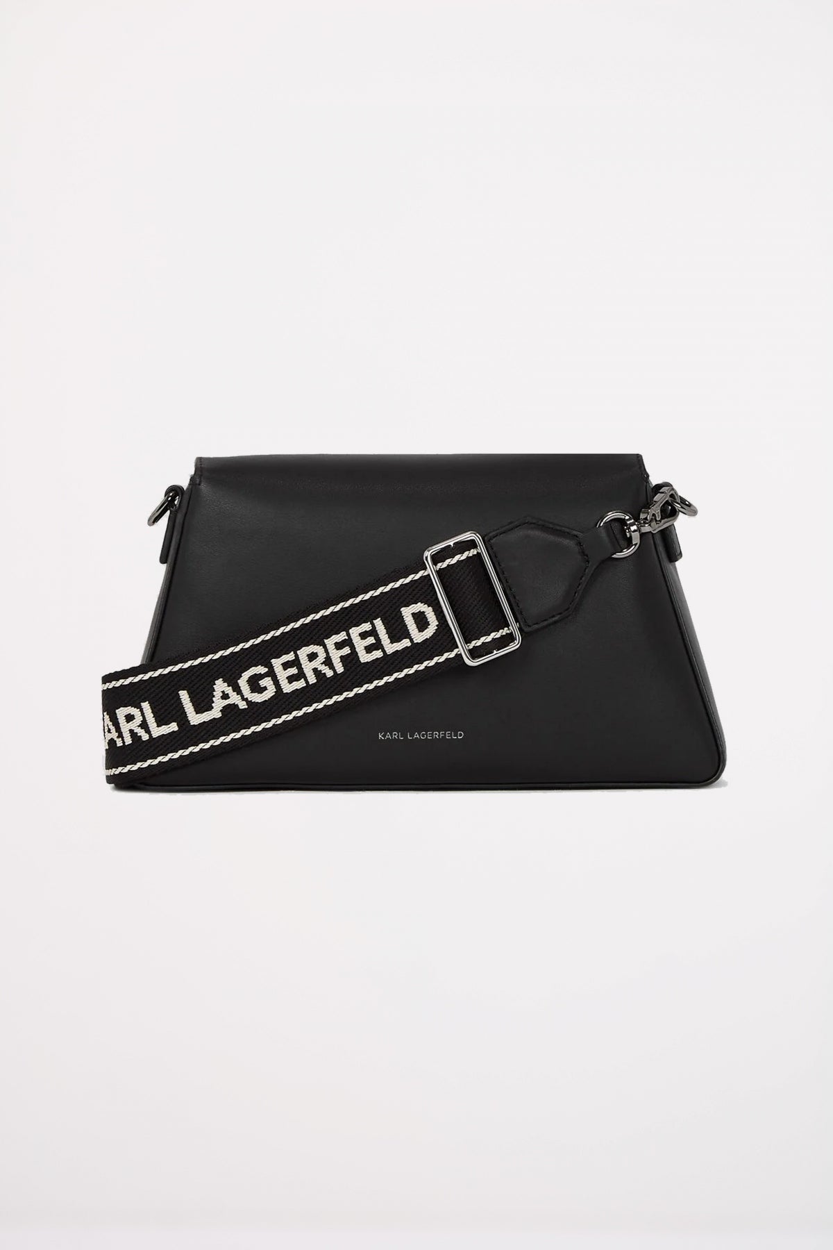 KARL LAGERFELD IKON K SOFT WEBBING en color BLKNKL (2)