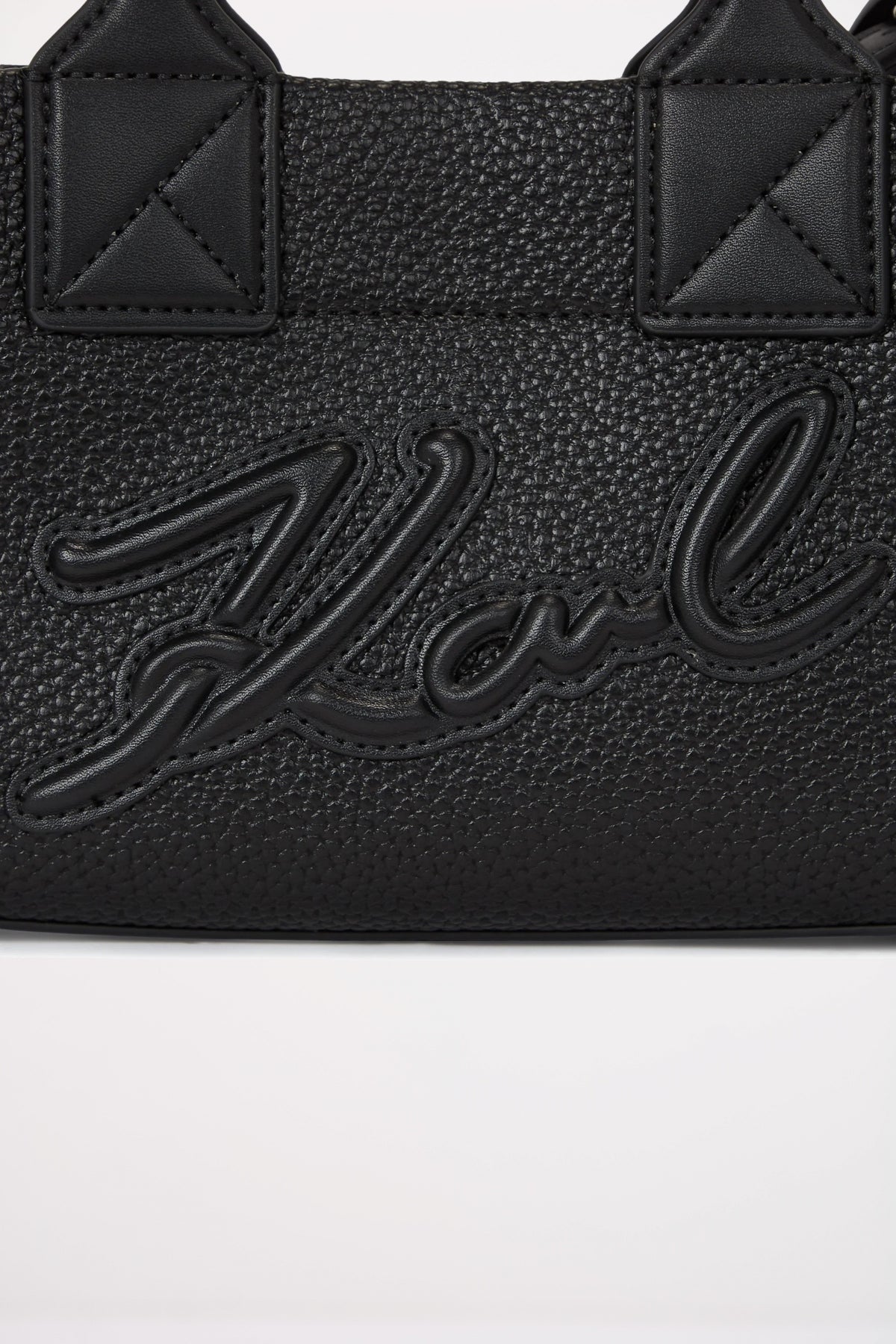 KARL LAGERFELD K SKUARE SM TOTE GR en color BLKNKL (4)