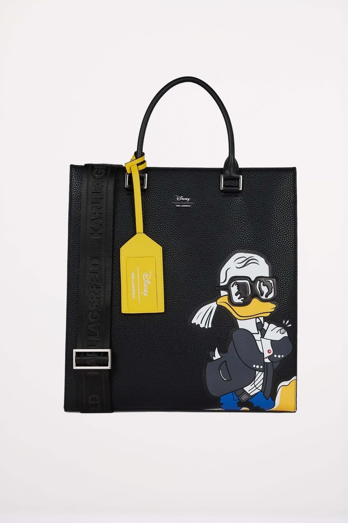 KARL LAGERFELD KL X DISNEY TOTE en color BLACK  (1)