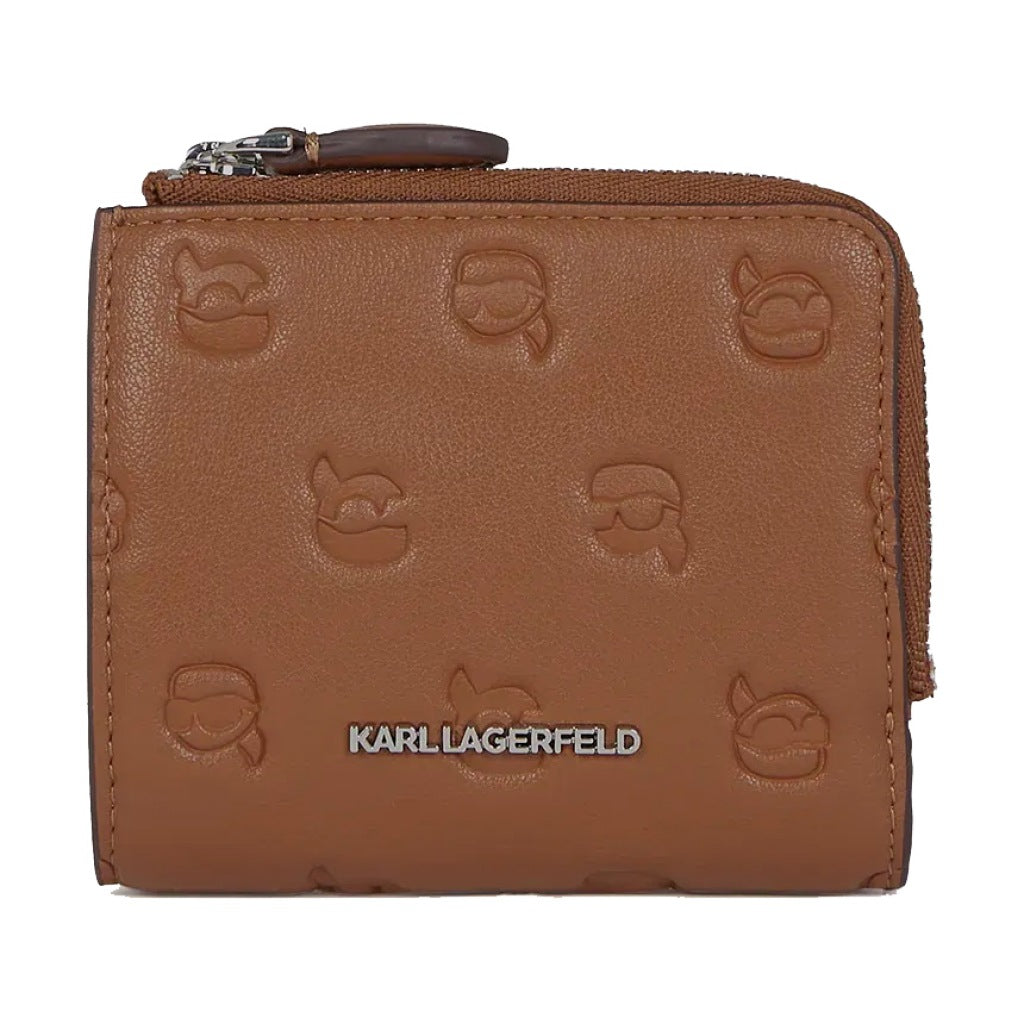KARL LAGERFELD IKON MONOGRAM SM BIF en color DRKTAN  (4)