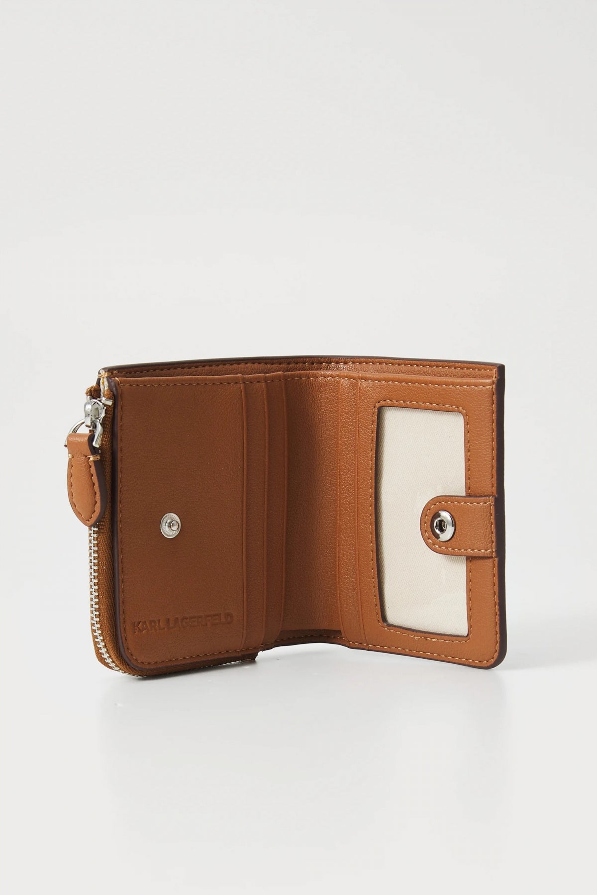 KARL LAGERFELD IKON MONOGRAM SM BIF en color DRKTAN  (3)