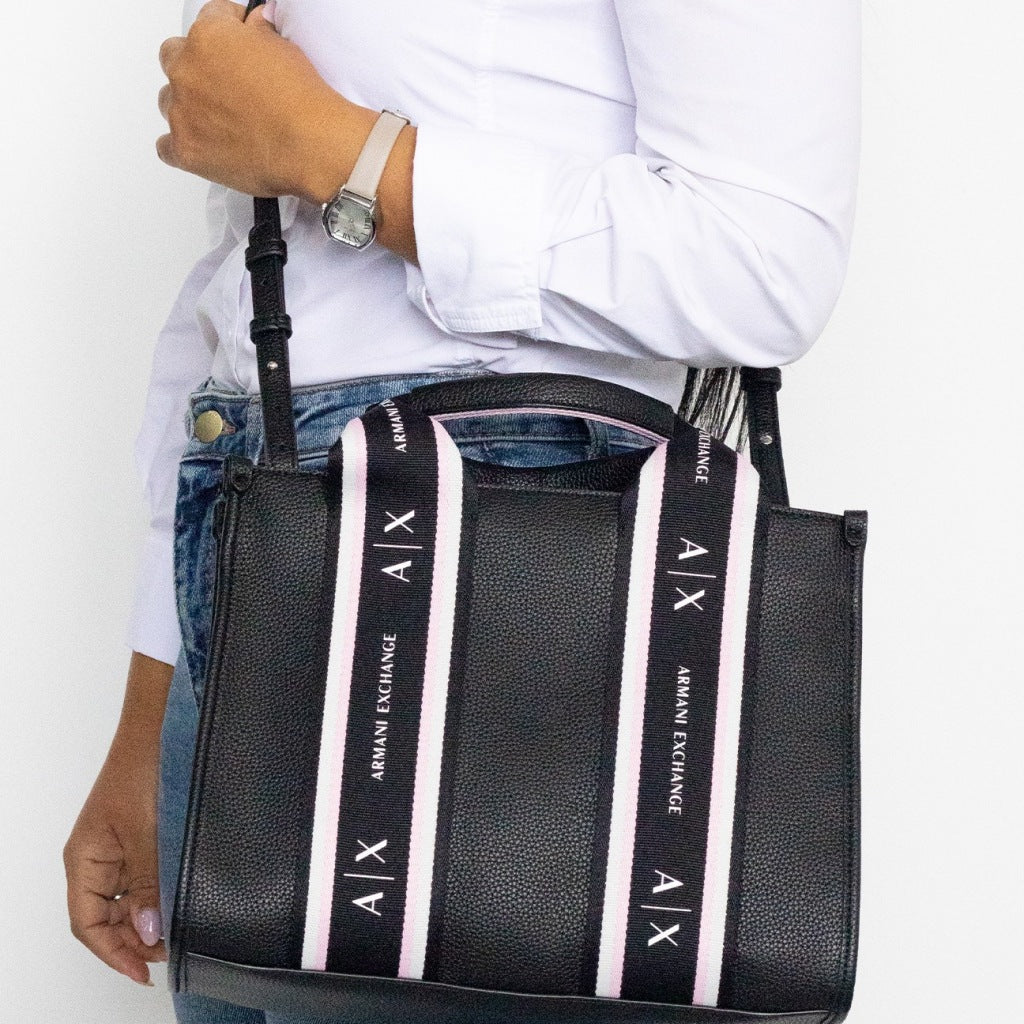 ARMANI EXCHANGE MAGGIE SHOPPING BAG en color MC (2)